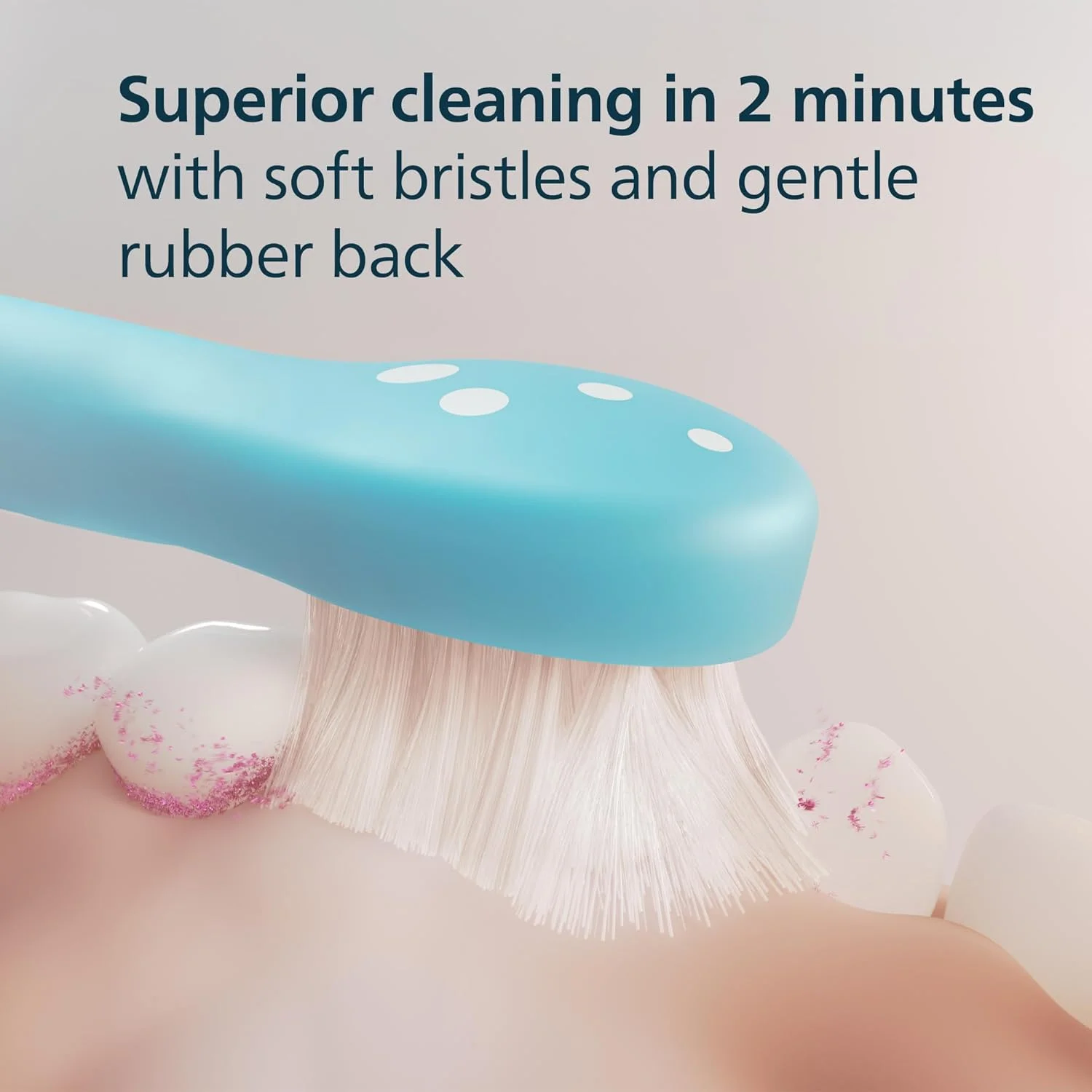 سری یدک مسواک برقی کودک فیلیپس Sonicare، HX6032/94، بسته 2 عددی کوچک سری یدک مسواک برقی کودک فیلیپس Sonicare، HX6032/94، بسته 2 عددی کوچک