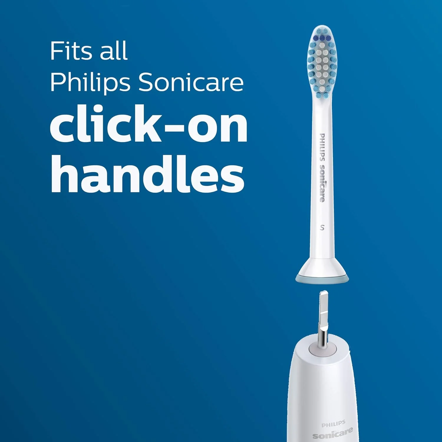 سری یدک مسواک برقی فیلیپس Sonicare مدل Sensitive برای دندان های حساس، 3 عدد، سفید، HX6053/64