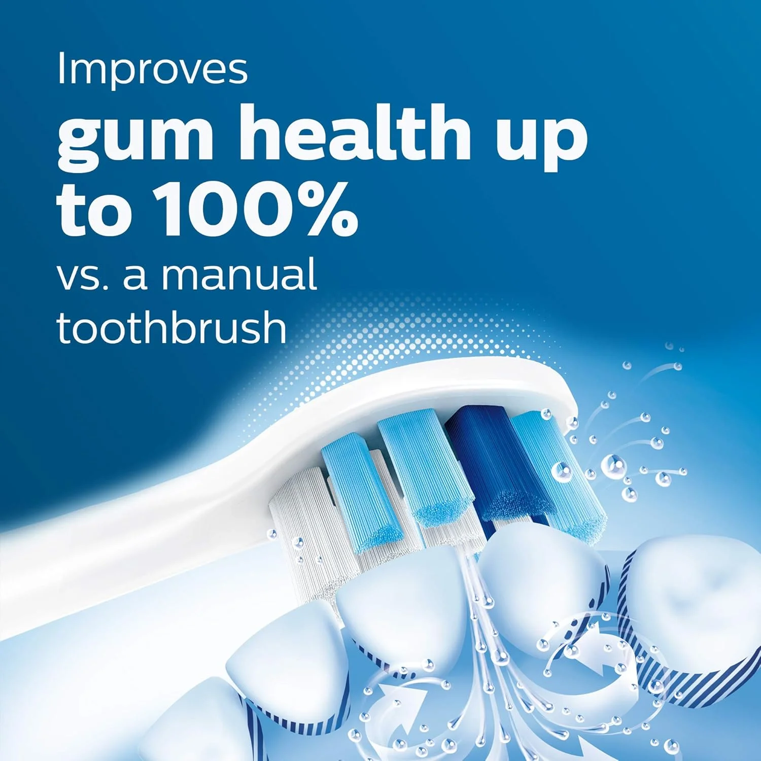 سری های جایگزین مسواک برقی فیلیپس Sonicare Optimal Gum Care، فناوری BrushSync™، سفید، بسته 4 عددی، انحصاری AMZ، HX9034/65 سری های جایگزین مسواک برقی فیلیپس Sonicare Optimal Gum Care، فناوری BrushSync™، سفید، بسته 4 عددی، انحصاری AMZ، HX9034/65