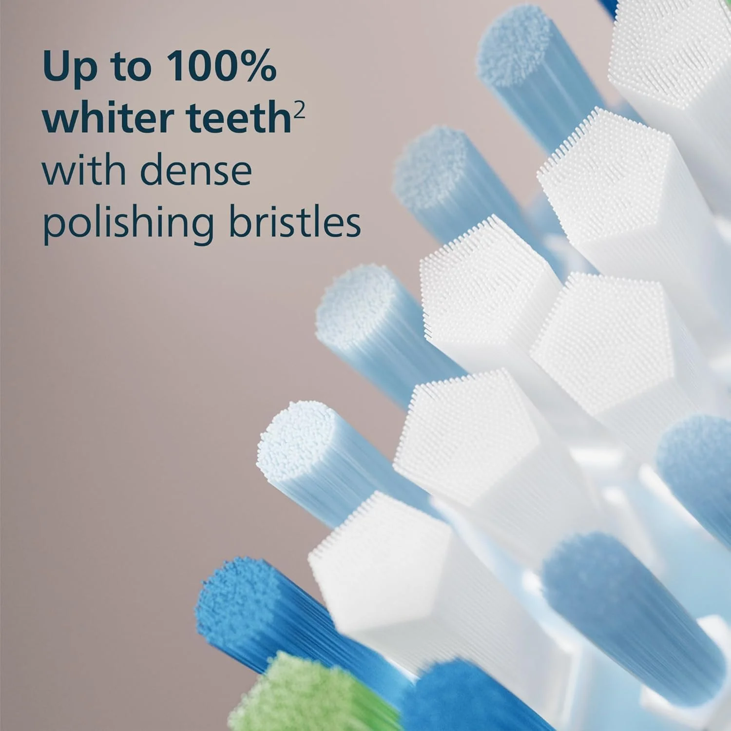 سری یدک مسواک برقی فیلیپس Sonicare C3 Premium Plaque Control، بسته 4 عددی، سفید، HX9044/65 سری یدک مسواک برقی فیلیپس Sonicare C3 Premium Plaque Control، بسته 4 عددی، سفید، HX9044/65