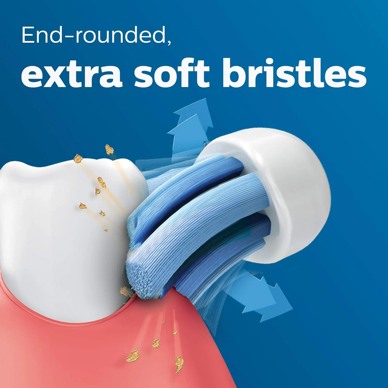 سری های جایگزین مسواک برقی فیلیپس Sonicare Optimal Gum Care، فناوری BrushSync™، سفید، بسته 4 عددی، انحصاری AMZ، HX9034/65 سری های جایگزین مسواک برقی فیلیپس Sonicare Optimal Gum Care، فناوری BrushSync™، سفید، بسته 4 عددی، انحصاری AMZ، HX9034/65