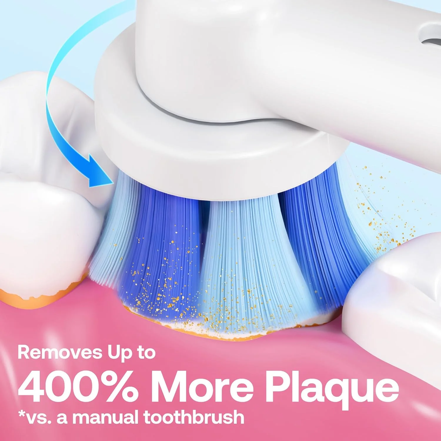 مسواک برقی چرخشی Bitvae R2 برای بزرگسالان با 8 سری مسواک، 5 حالت قابل شارژ با سنسور فشار، بنفش مسواک برقی چرخشی Bitvae R2 برای بزرگسالان با 8 سری مسواک، 5 حالت قابل شارژ با سنسور فشار، بنفش