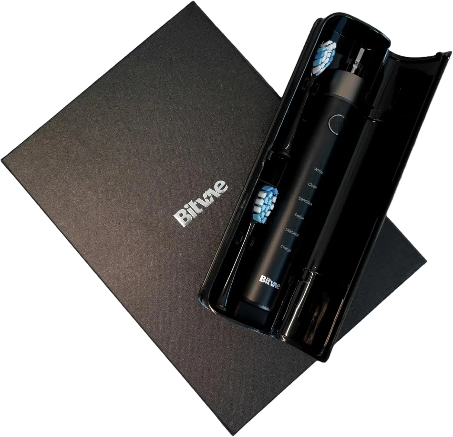 مسواک برقی سونیک Bitvae P80 – مشکی، با 8 سری جایگزین و کیف مسافرتی H6، 5 حالت تمیز کردن، عمر باتری 60 روزه، تایمر هوشمند، مسواک شارژی برای بزرگسالان مسواک برقی سونیک Bitvae P80 – مشکی، با 8 سری جایگزین و کیف مسافرتی H6، 5 حالت تمیز کردن، عمر باتری 60 روزه، تایمر هوشمند، مسواک شارژی برای بزرگسالان