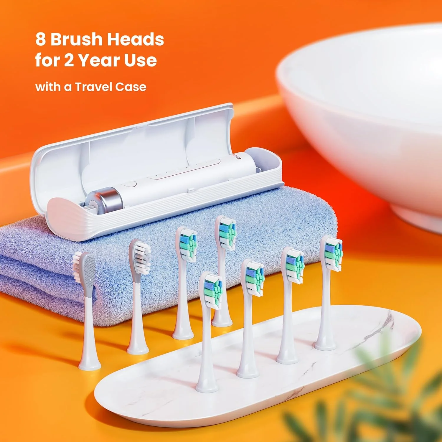 مسواک برقی سونیک Bitvae S2 – صورتی، به همراه 8 سری یدکی، کیف مسافرتی و درپوش محافظ سری، 5 حالت تمیز کردن، تایمر هوشمند، قابل شارژ با USB، عمر باتری طولانی مسواک برقی سونیک Bitvae S2 – صورتی، به همراه 8 سری یدکی، کیف مسافرتی و درپوش محافظ سری، 5 حالت تمیز کردن، تایمر هوشمند، قابل شارژ با USB، عمر باتری طولانی