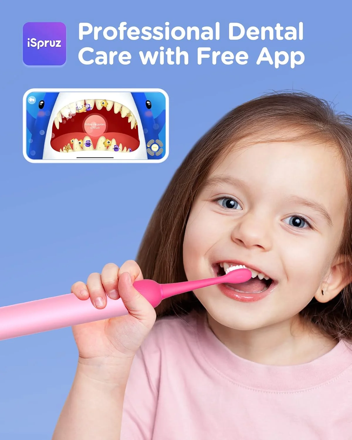 مسواک کودکانه مدل (K7S) BVK7S، ۴ سری + ۱ درپوش، صورتی مسواک کودکانه مدل (K7S) BVK7S، ۴ سری + ۱ درپوش، صورتی