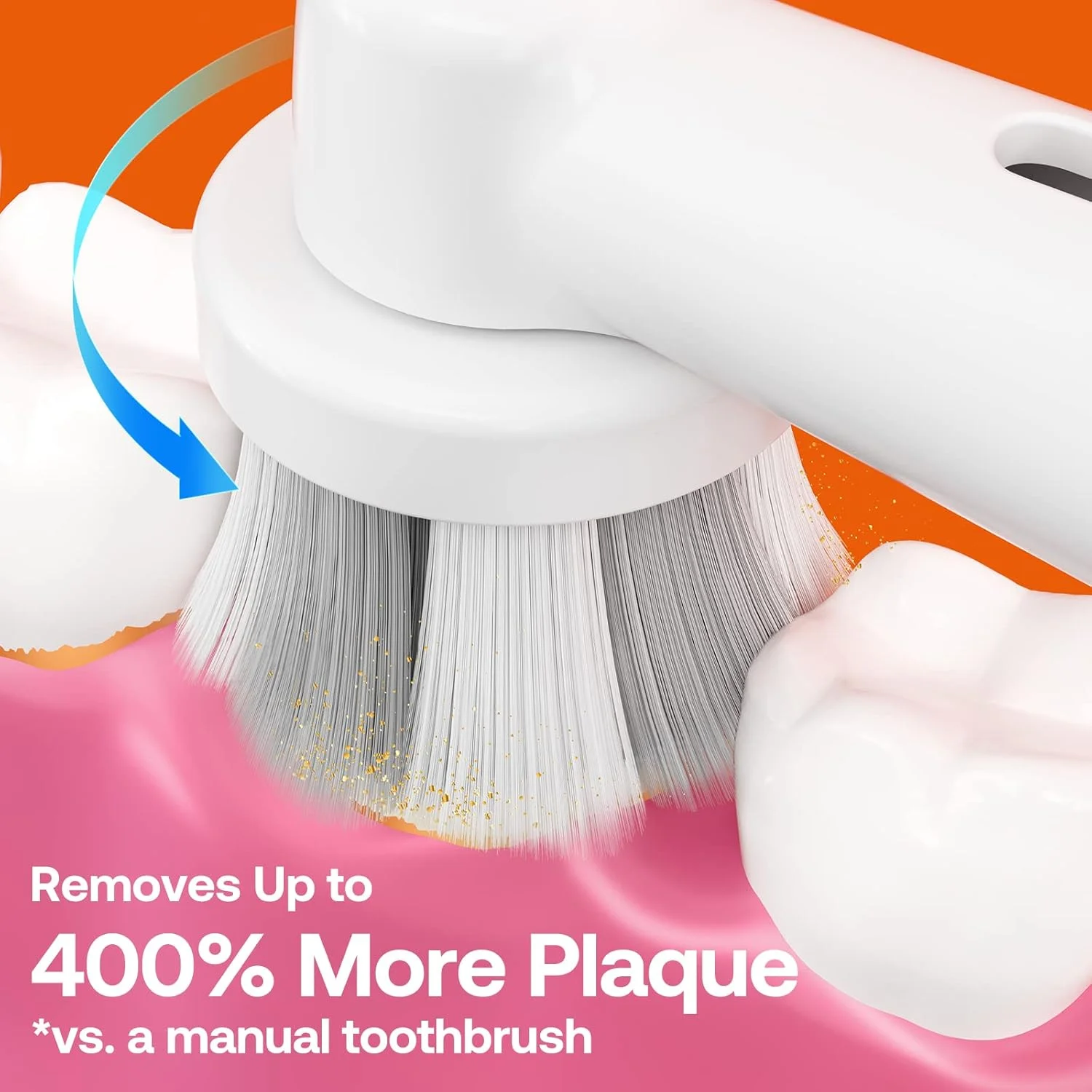 سری یدک مسواک برقی Bitvae R2، مراقبت از لثه، نرم، 5 عدد سری یدک مسواک برقی Bitvae R2، مراقبت از لثه، نرم، 5 عدد