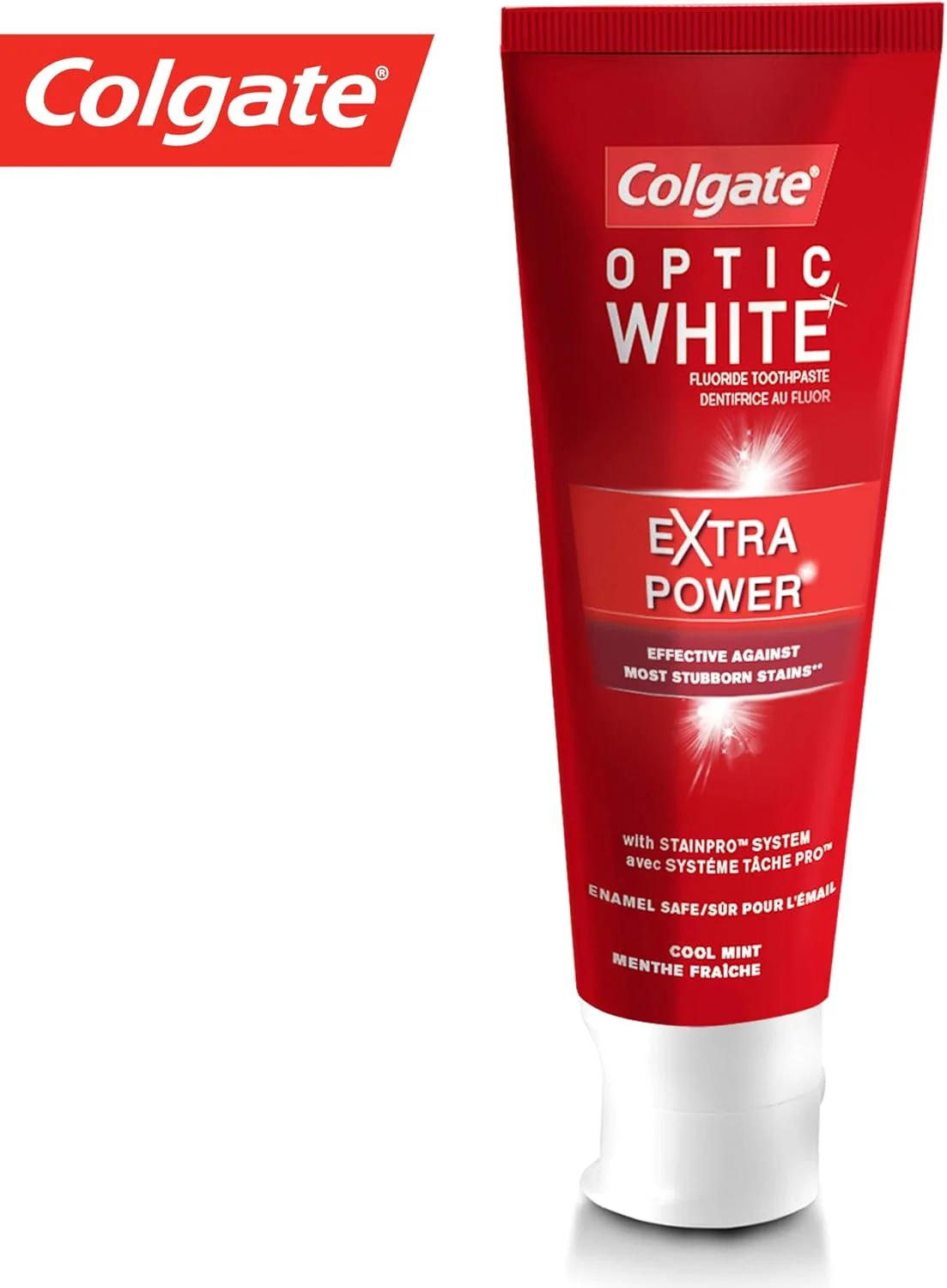 خمیر دندان سفید کننده قوی کلگیت اپتیک وایت، 75 میلی لیتر خمیر دندان سفید کننده قوی کلگیت اپتیک وایت، 75 میلی لیتر