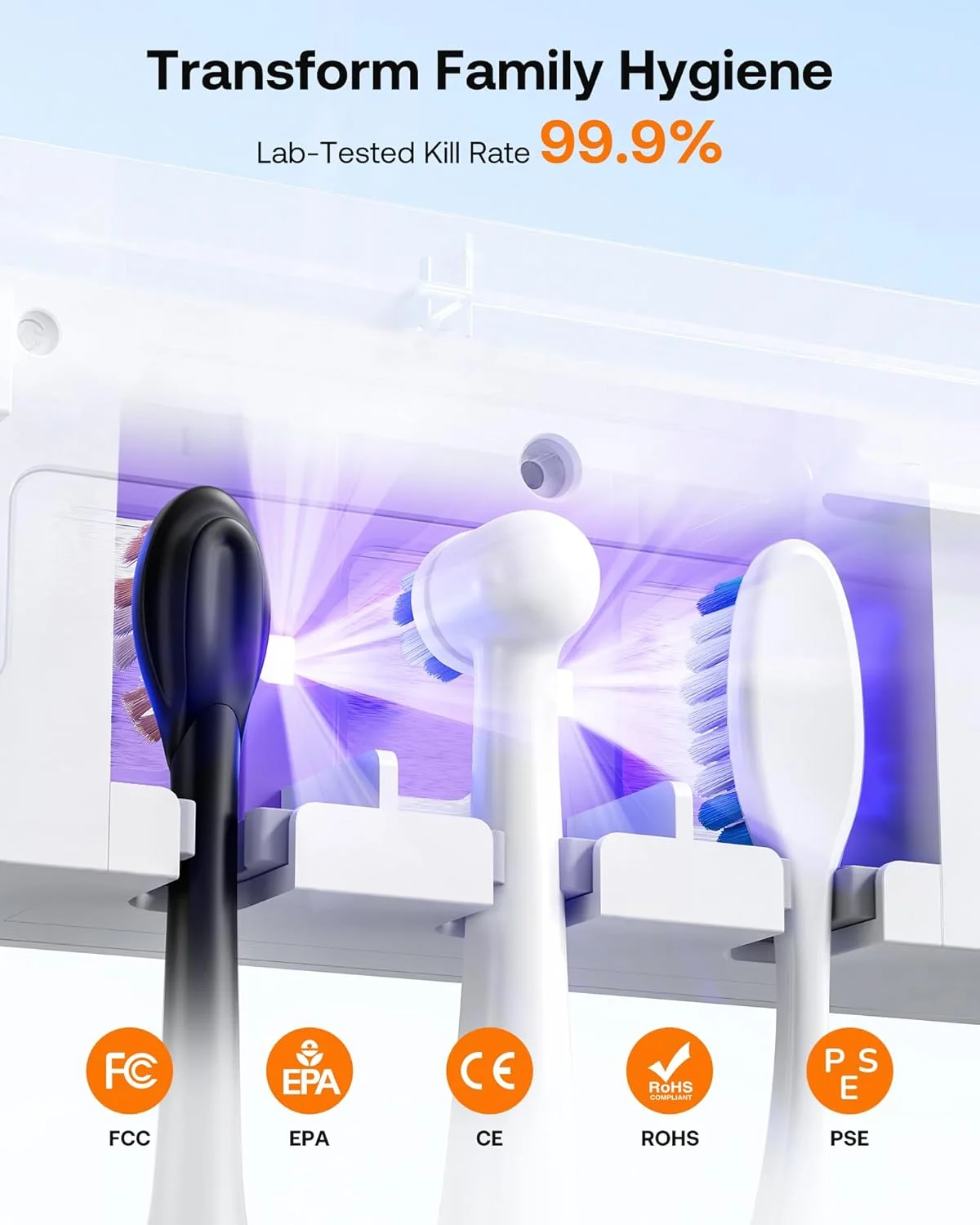 جا مسواکی، مناسب برای مسواک های برقی جا مسواکی، مناسب برای مسواک های برقی