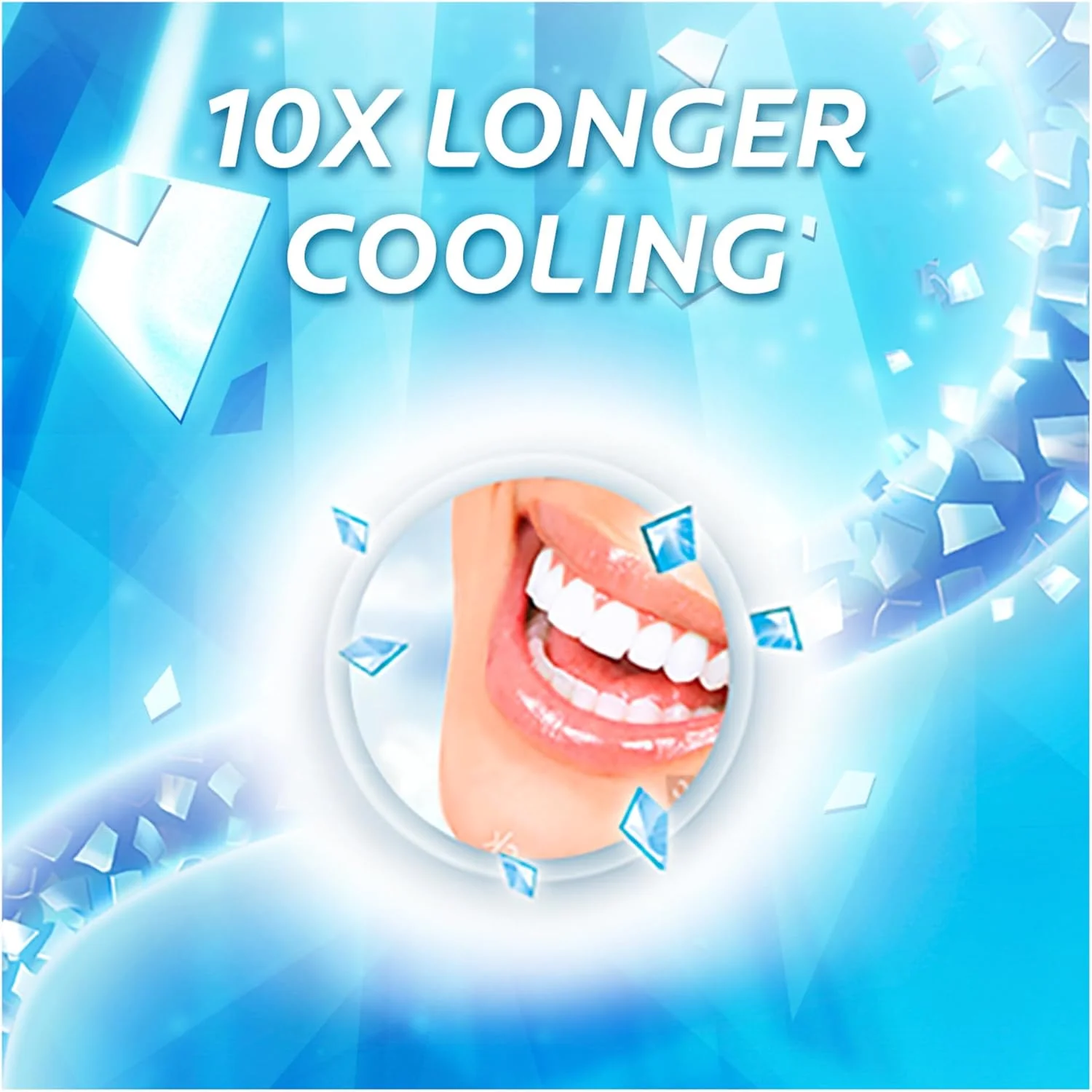 خمیر دندان کلگیت مکس فرش با کریستال های خنک کننده، خمیر دندان ژلی نعناع خنک، سایز مسافرتی - 50 میلی لیتر