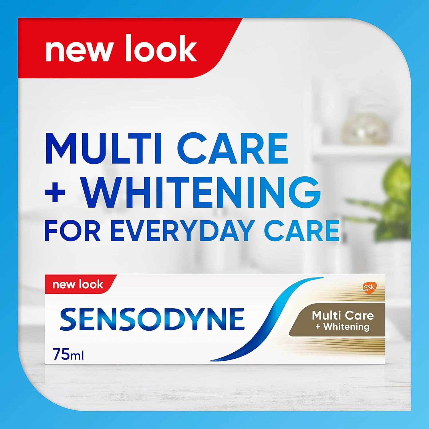 خمیر دندان سنسوداین مدل Multi Care Plus Whitening حجم 50 میلی لیتر