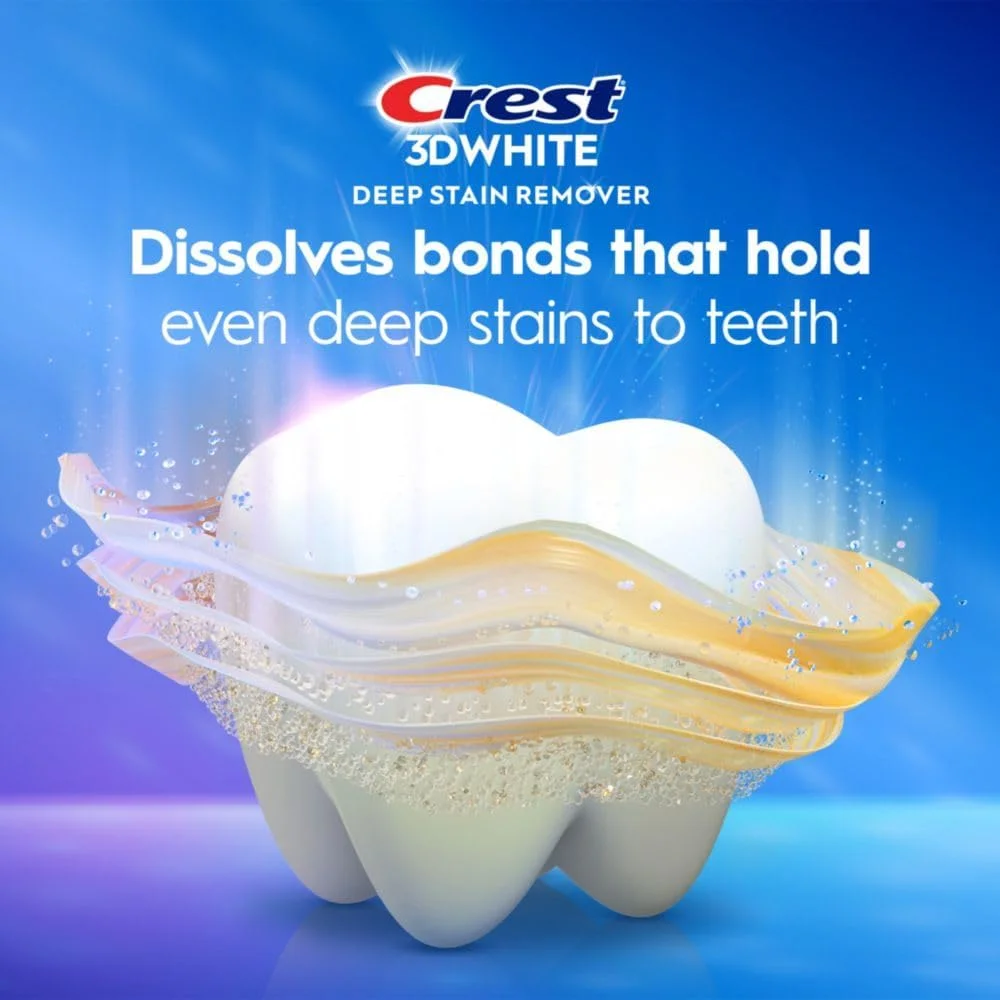 خمیر دندان سفید کننده و از بین برنده لکه های عمیق کرست 3DWhite با طعم نعناع درخشان - 88 گرم خمیر دندان سفید کننده و از بین برنده لکه های عمیق کرست 3DWhite با طعم نعناع درخشان - 88 گرم