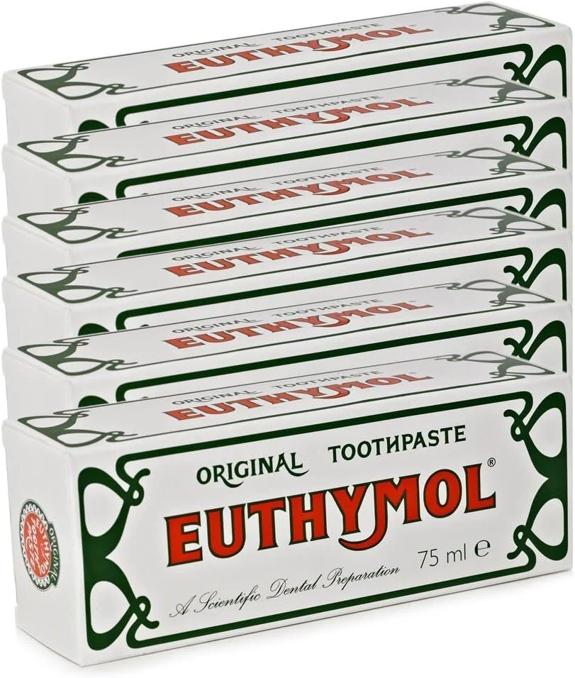 خمیر دندان اورجینال Euthymol (۷۵ میلی لیتر)، بسته ۶ عددی