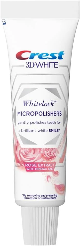 خمیر دندان سفید کننده کرست 3D White، حجم 88 میلی لیتر، رایحه گل رز
