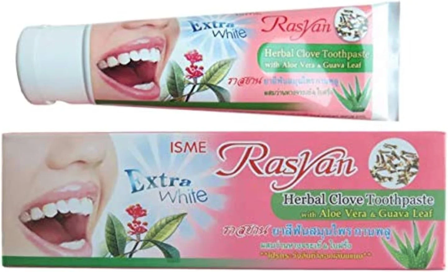 خمیر دندان گیاهی میخک Isme با آلوئه ورا و برگ گواوا (100 گرم)