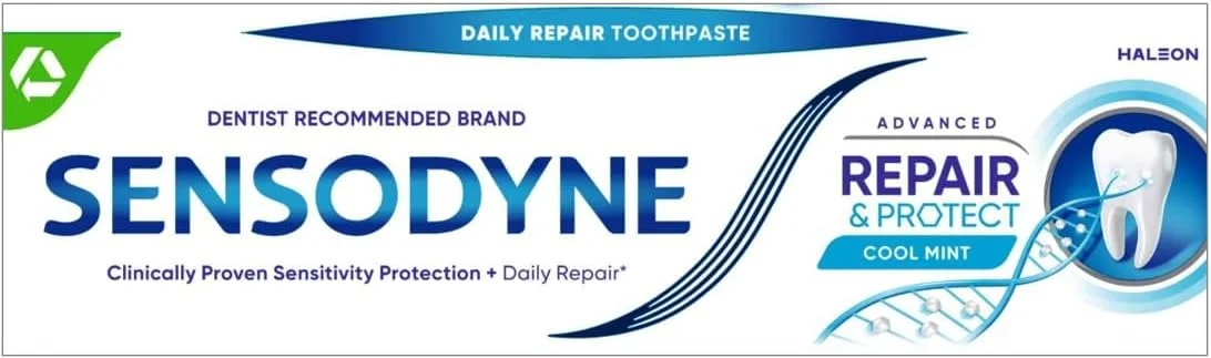 خمیر دندان سنسوداین Advanced Repair & Protect با طعم Extra Fresh حجم 75 میلی لیتر