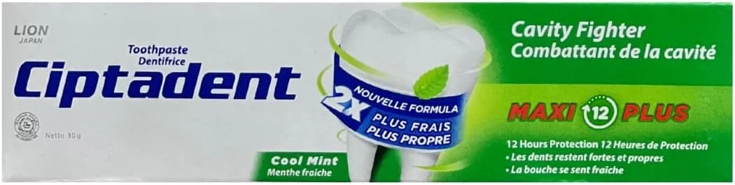 خمیر دندان نعناع خنک 120 گرمی - تنفس تازه، محافظت از پوسیدگی، ایمن برای مینای دندان، فرمول سفید کننده، طعم نعناع ماندگار