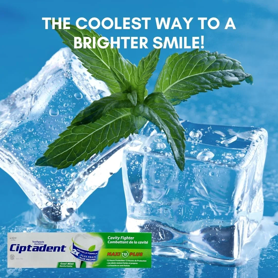 خمیر دندان نعناع خنک 120 گرمی - تنفس تازه، محافظت از پوسیدگی، ایمن برای مینای دندان، فرمول سفید کننده، طعم نعناع ماندگار