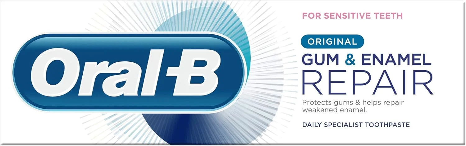 خمیر دندان اورال-بی پروفشنال ترمیم لثه و مینای دندان اورجینال، 75 میلی لیتر