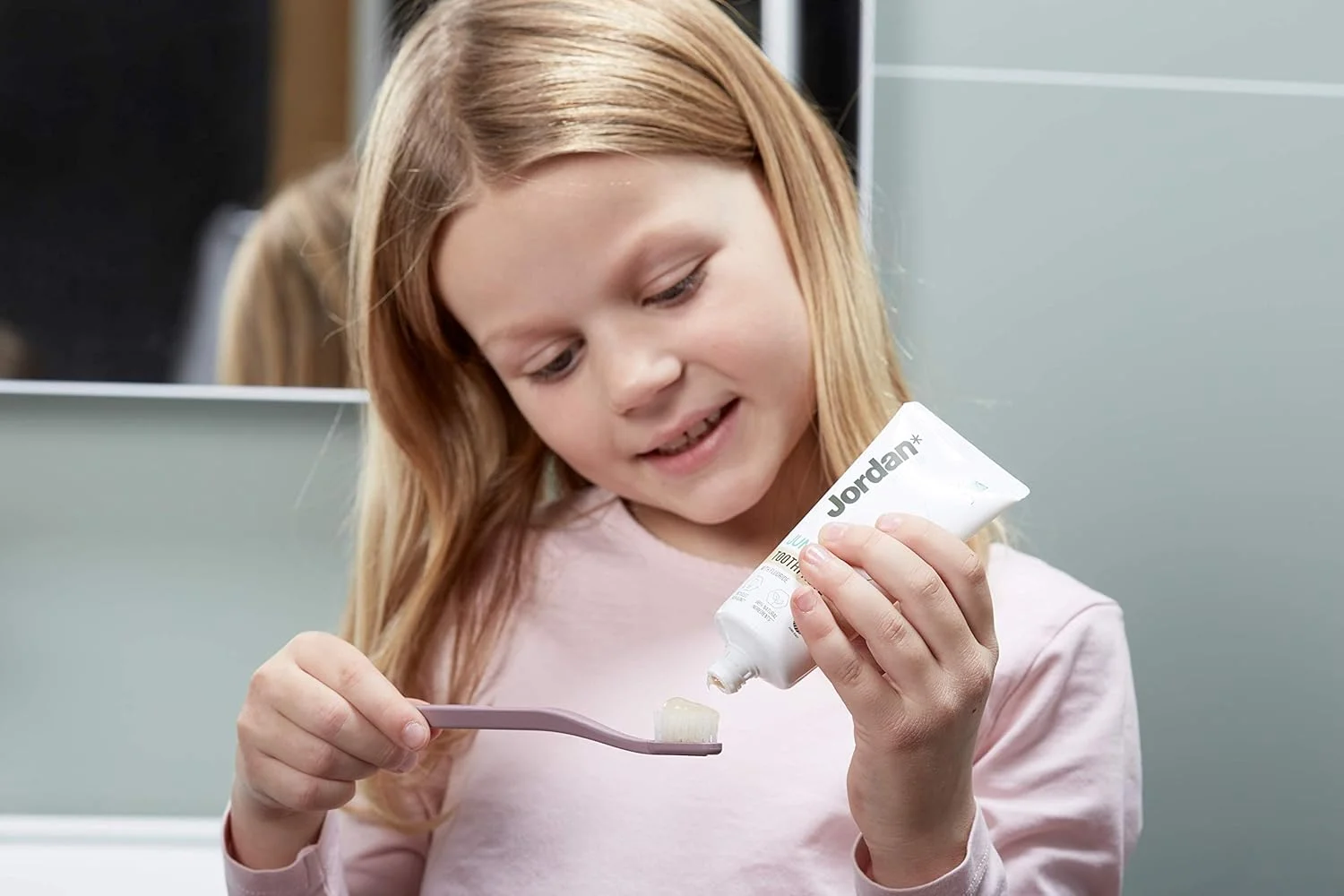 خمیر دندان کودکانه جردن گرین کلین مناسب 6 سال به بالا، 50 میلی لیتر