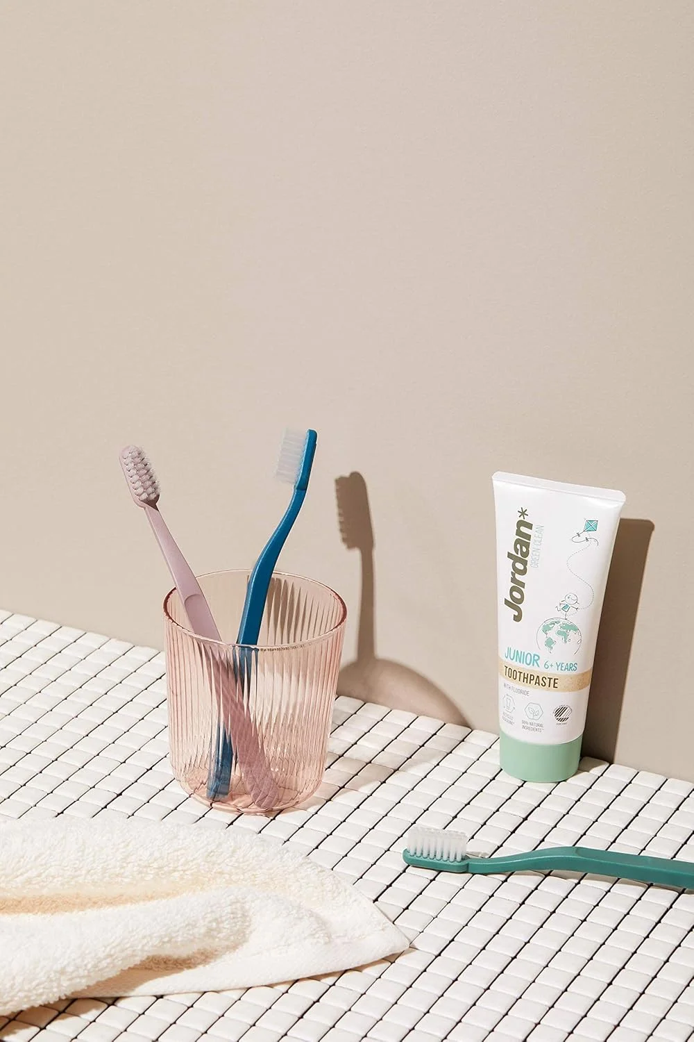 خمیر دندان کودکانه جردن گرین کلین مناسب 6 سال به بالا، 50 میلی لیتر