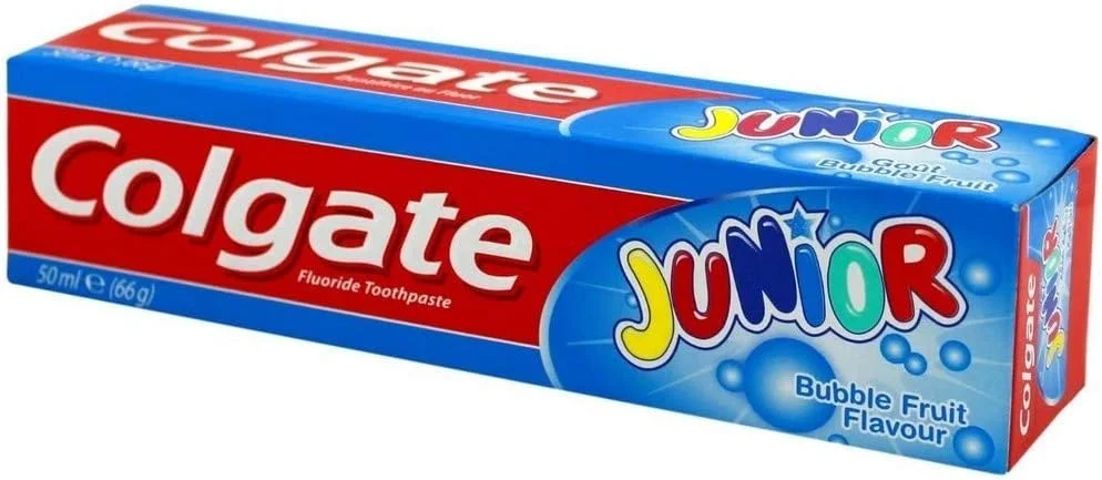 خمیر دندان ضد پوسیدگی کودک کلگیت با طعم میوه های حباب دار مناسب 2 تا 5 سال 65 گرم