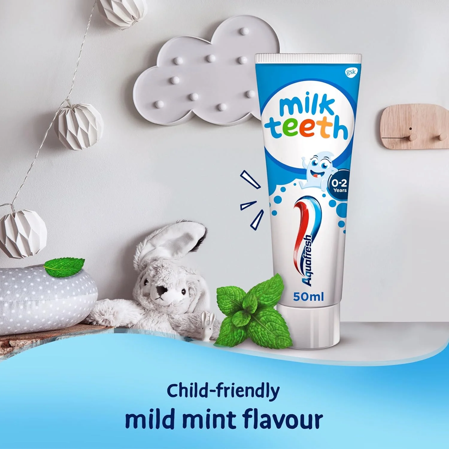 خمیر دندان کودک آکوافرش برای دندان های شیری 0-2 سال، خمیر دندان ملایم برای نوزادان، مراقبت ملایم از دندان های شیری، 50 میلی لیتر خمیر دندان کودک آکوافرش برای دندان های شیری 0-2 سال، خمیر دندان ملایم برای نوزادان، مراقبت ملایم از دندان های شیری، 50 میلی لیتر