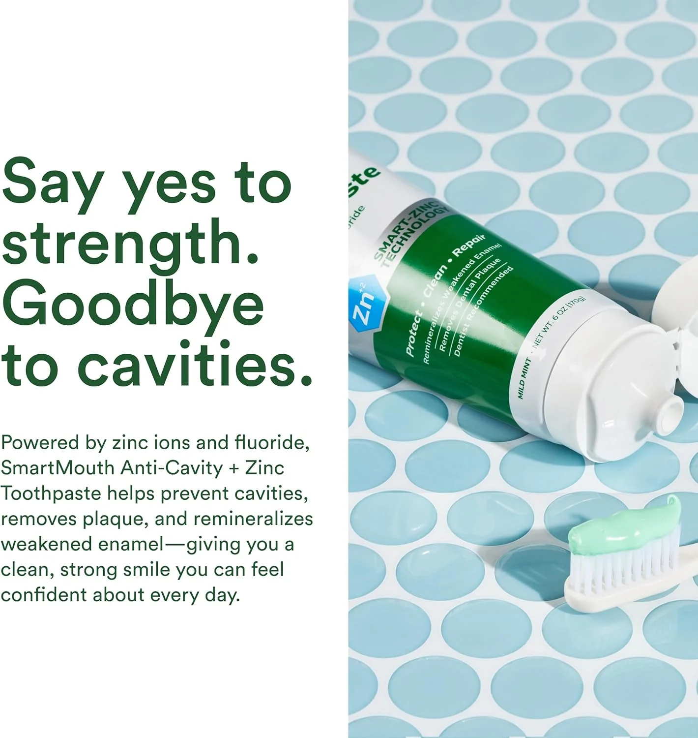 خمیر دندان یونی زینک ممتاز اسمارت ماوث، کمک به حفره، مینای دندان و پلاک، نعناع ملایم، 170 گرم، 1 بسته خمیر دندان یونی زینک ممتاز اسمارت ماوث، کمک به حفره، مینای دندان و پلاک، نعناع ملایم، 170 گرم، 1 بسته