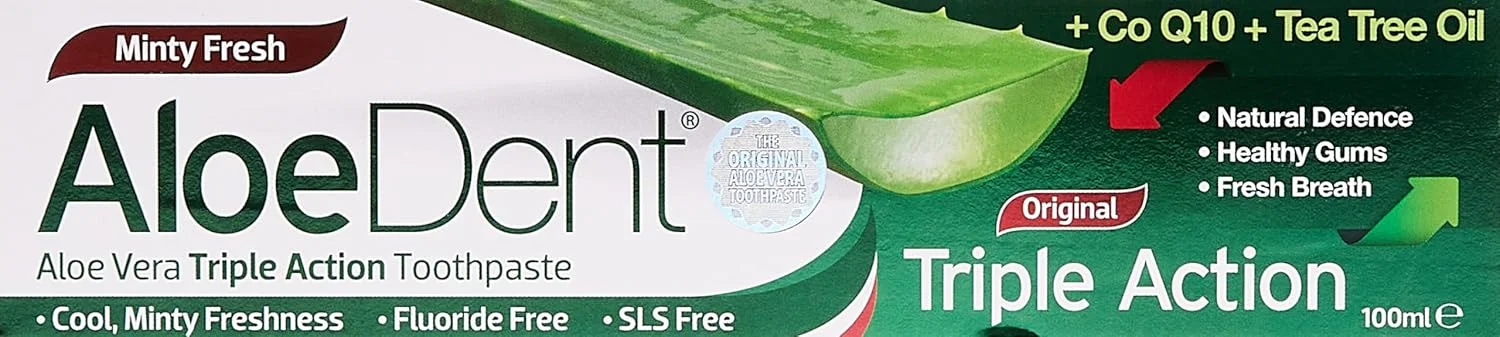 خمیر دندان آلوئه دنت با عملکرد سه گانه ۱۰۰ میلی لیتر