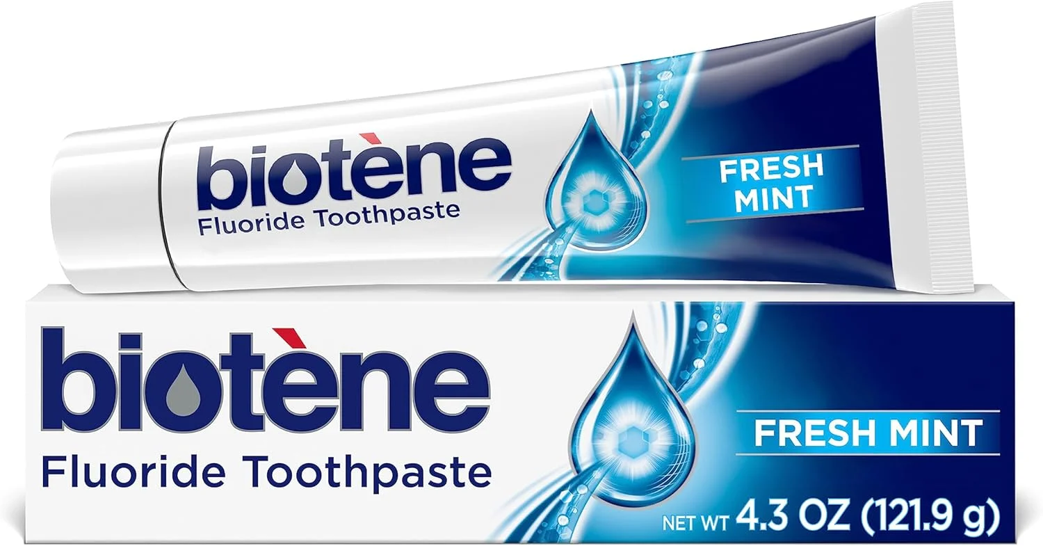 خمیر دندان حاوی فلوراید با طعم نعناع تازه بایوتن، 121 گرم