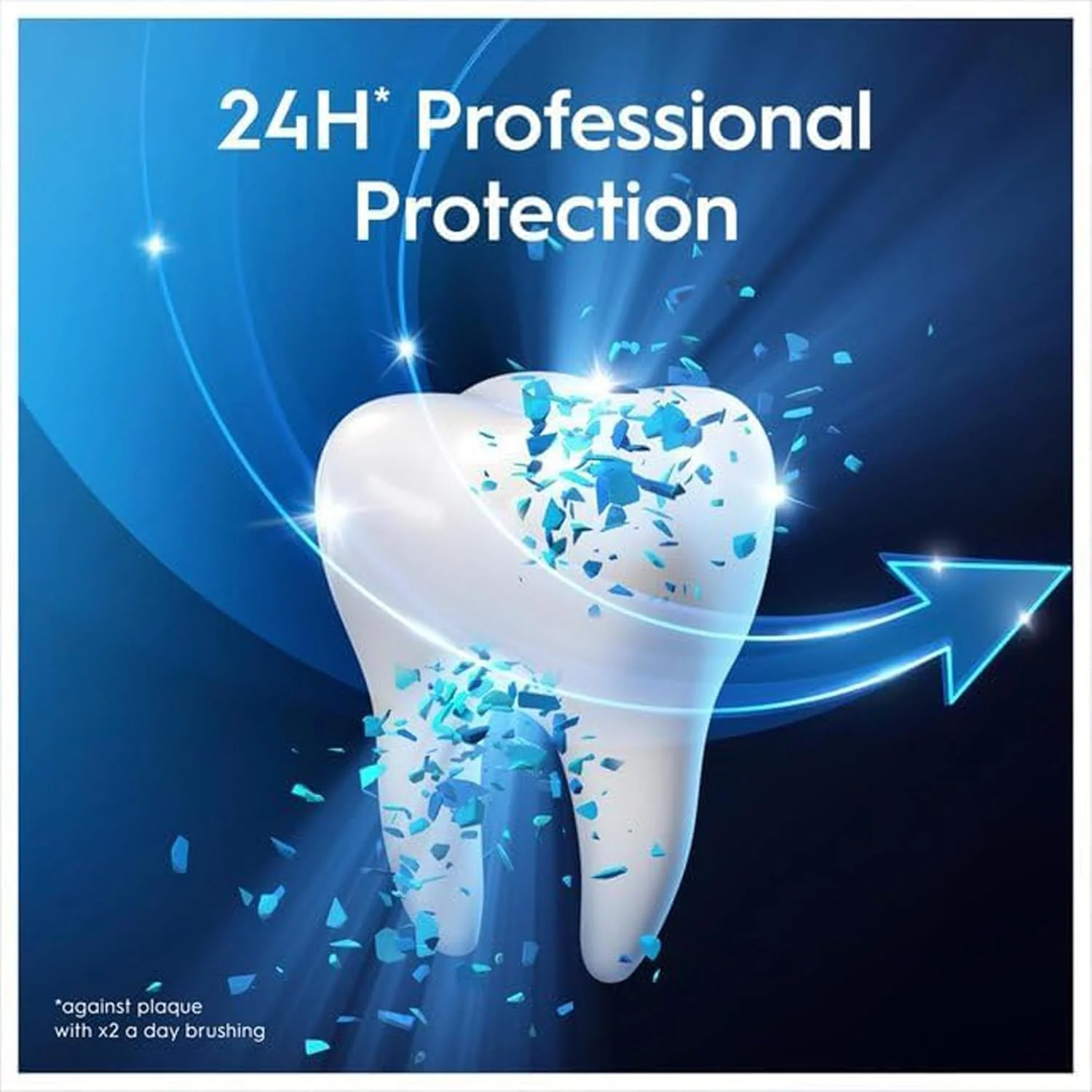 خمیر دندان محافظت حرفه ای اورال-بی پرو-اکسپرت، محافظت 24 ساعته در برابر پلاک با دو بار مسواک زدن در روز - بسته 125 میلی لیتری