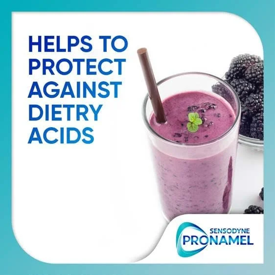 خمیر دندان سنسوداین پرینامل تقویت کننده مواد معدنی برای ترمیم مینای دندان، 4 عدد 75 میلی لیتری