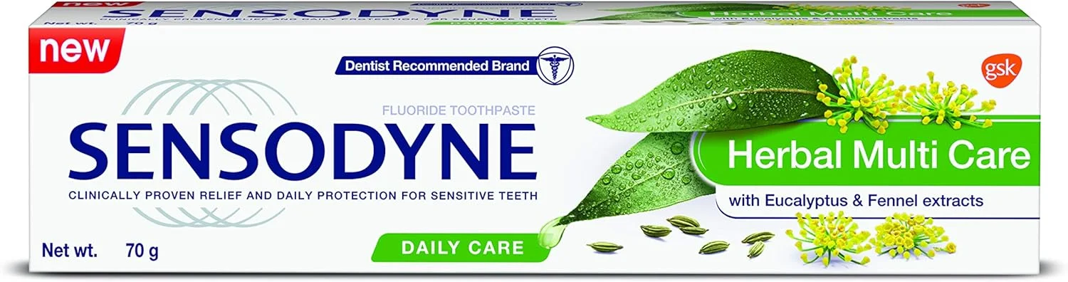 خمیر دندان گیاهی سنسوداین مدل Multi Care وزن 100 گرم