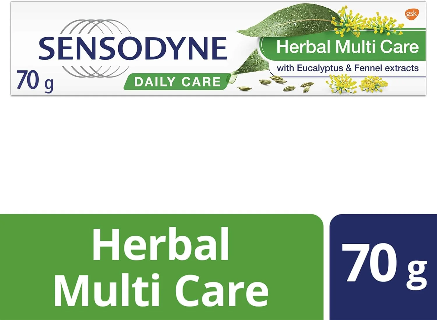 خمیر دندان گیاهی سنسوداین مدل Multi Care وزن 100 گرم خمیر دندان گیاهی سنسوداین مدل Multi Care وزن 100 گرم