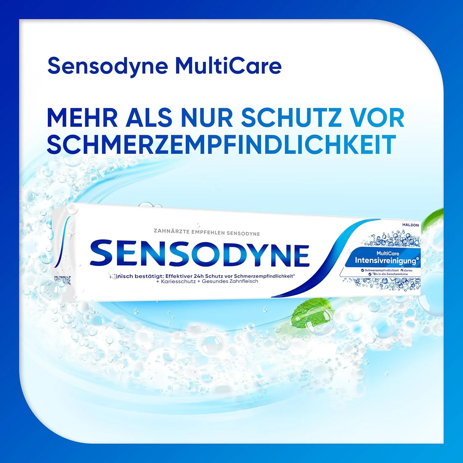 خمیر دندان سنسوداین MultiCare تمیز کننده قوی، 75 میلی لیتر، خمیر دندان روزانه حاوی فلوراید، برای دندان های حساس به درد خمیر دندان سنسوداین MultiCare تمیز کننده قوی، 75 میلی لیتر، خمیر دندان روزانه حاوی فلوراید، برای دندان های حساس به درد