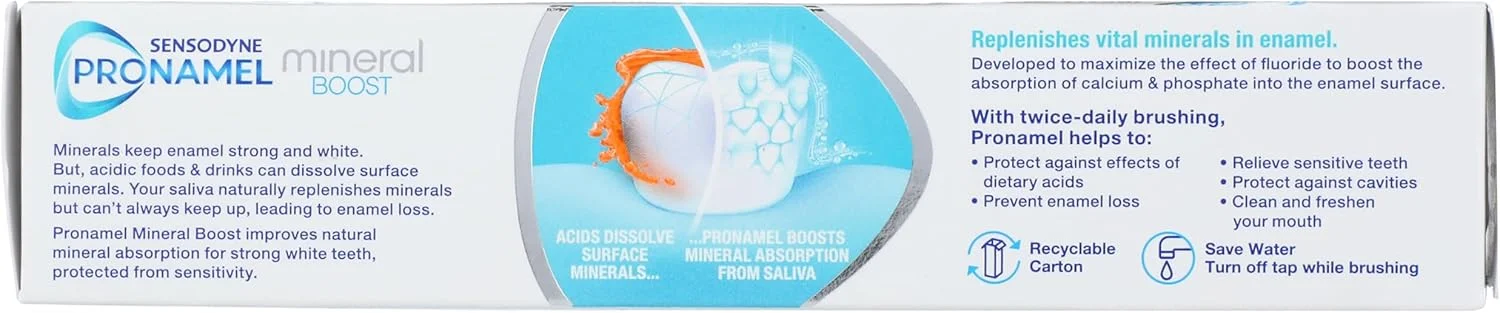 خمیر دندان محافظ مینای دندان سنسوداین پرانامل، تقویت کننده مواد معدنی و سفید کننده خمیر دندان محافظ مینای دندان سنسوداین پرانامل، تقویت کننده مواد معدنی و سفید کننده