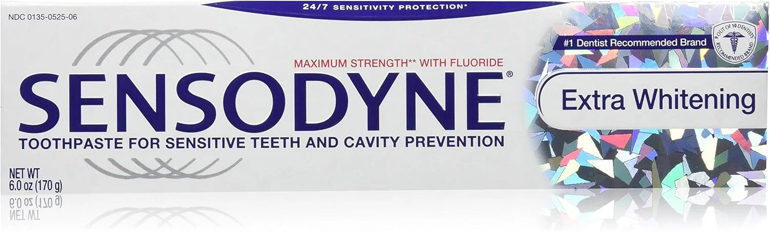 خمیر دندان سنسوداین سفید کننده اضافی، 170 گرم