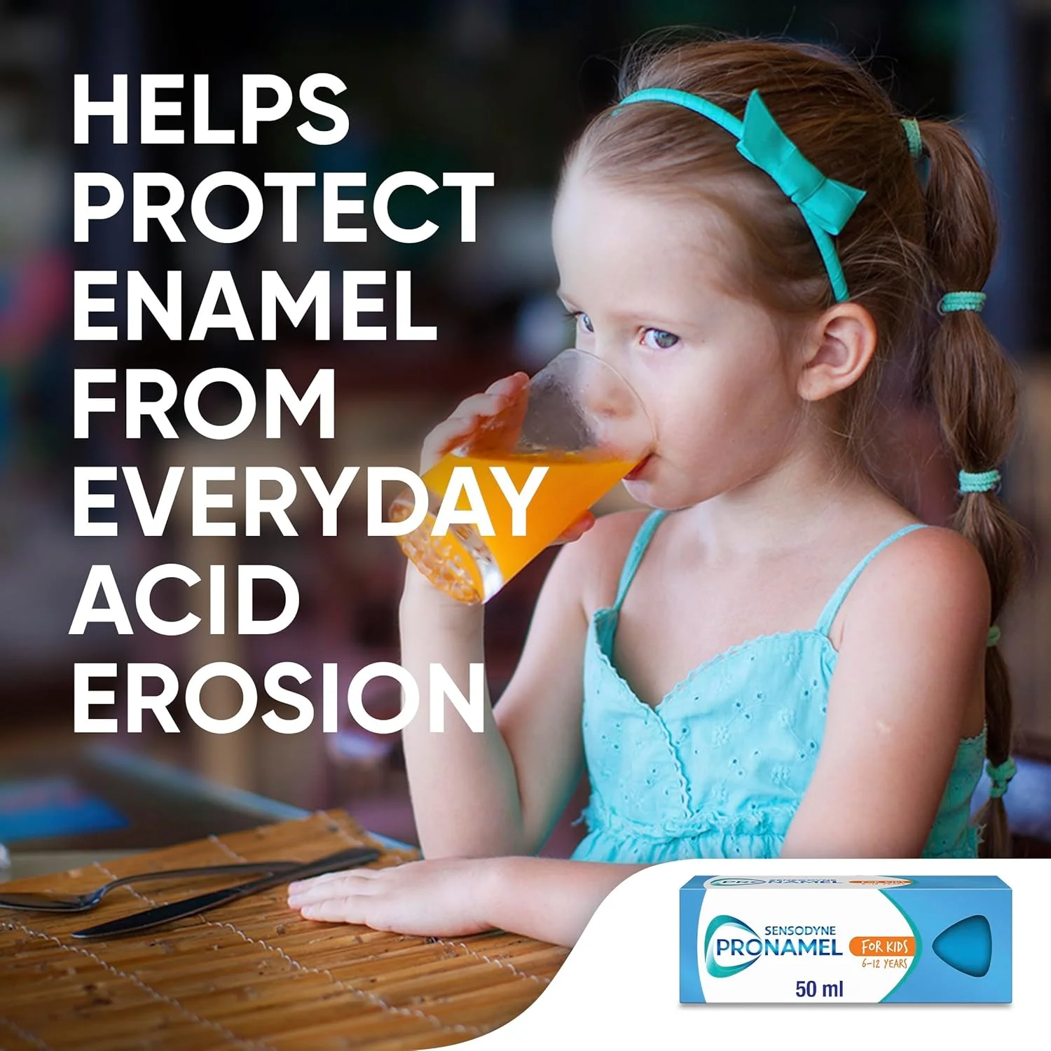 خمیر دندان سنسوداین پرونامل کودکان 6-12 سال، 50 میلی لیتر