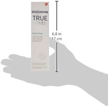 خمیر دندان سفید کننده مخصوص دندان های حساس سنسوداین، فوق العاده تازه، ۷۵ میلی لیتر خمیر دندان سفید کننده مخصوص دندان های حساس سنسوداین، فوق العاده تازه، ۷۵ میلی لیتر