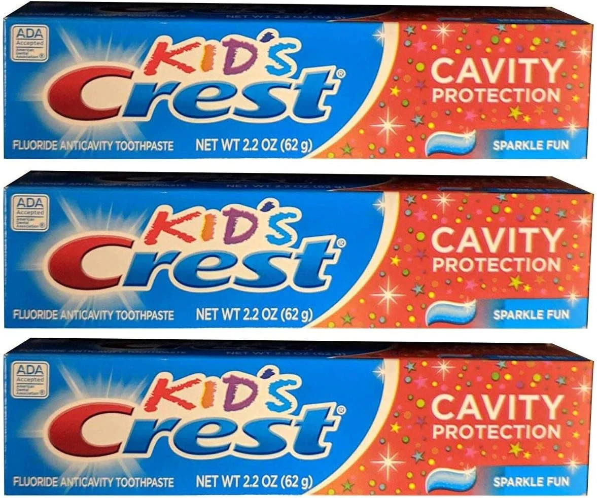 خمیر دندان کودک کرست - محافظت از دندان، 3 عدد