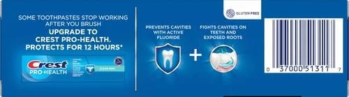 خمیر دندان محافظت از دندان کرست، خمیر معمولی، 119 گرم