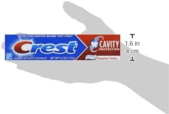 خمیر دندان محافظت از دندان کرست، خمیر معمولی، 119 گرم