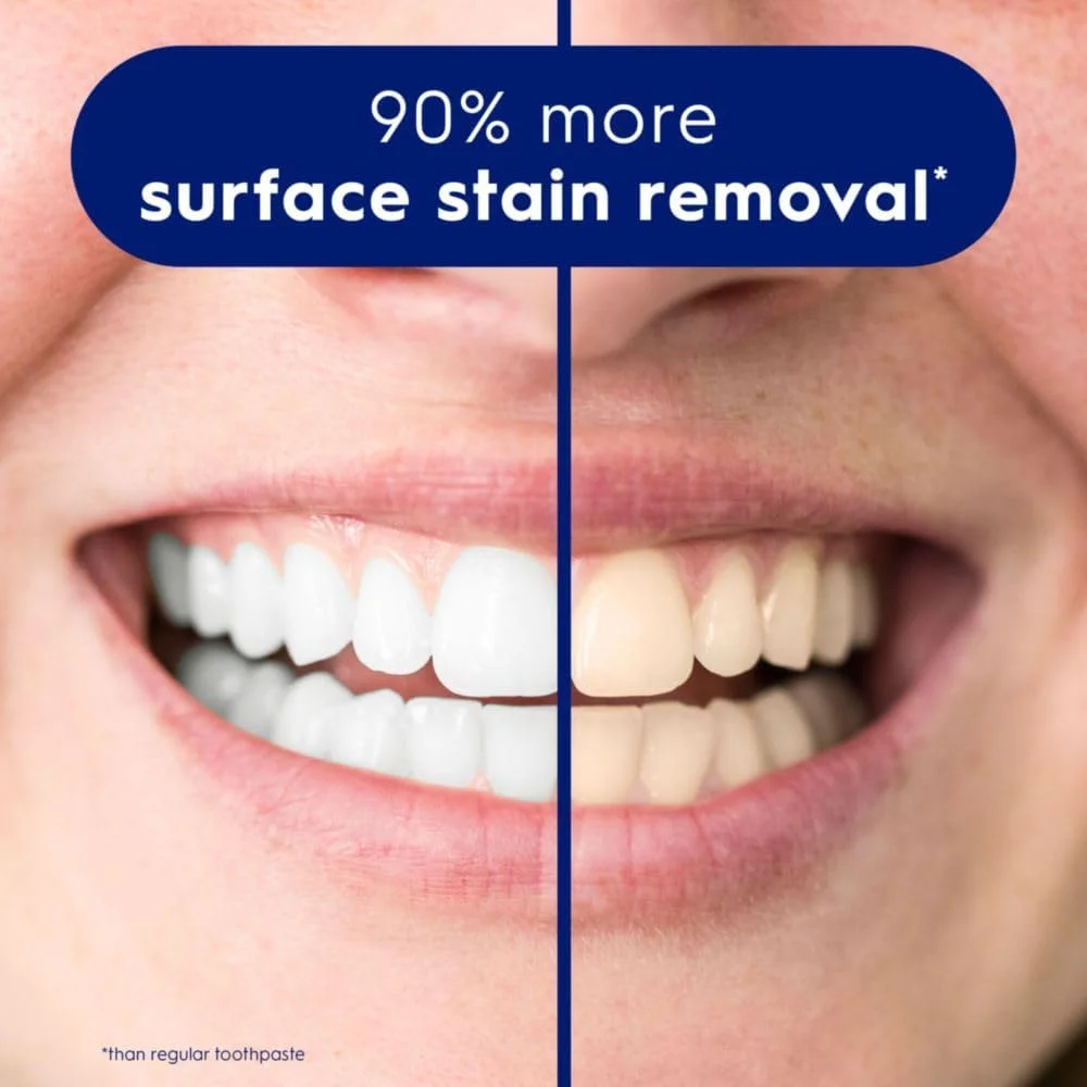 خمیر دندان سفید کننده دندان کرست 3D White Advanced، نعناع درخشان، 93 گرم، بسته 2 عددی خمیر دندان سفید کننده دندان کرست 3D White Advanced، نعناع درخشان، 93 گرم، بسته 2 عددی