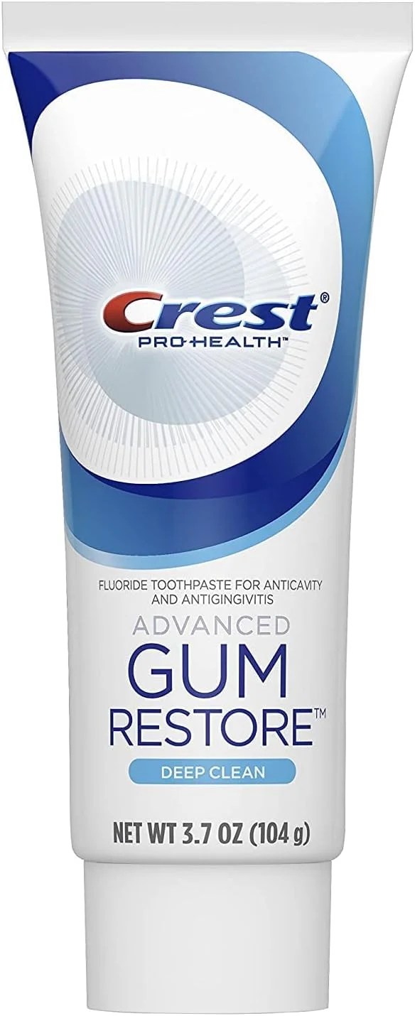 خمیر دندان ترمیم کننده لثه کرست Pro-Health Advanced، پاک کننده عمیق 104 گرم (بسته 3 عددی)