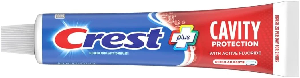 خمیر دندان محافظت از حفره کرست، معمولی، 232 گرم خمیر دندان محافظت از حفره کرست، معمولی، 232 گرم