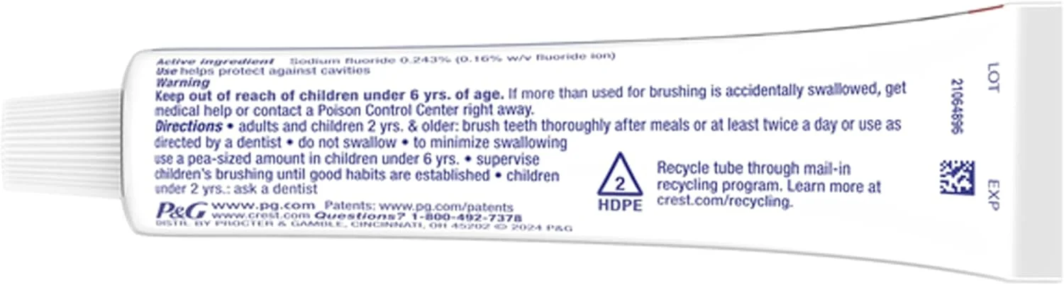 خمیر دندان سفید کننده کرست حاوی جوش شیرین و پراکسید با محافظت از جرم دندان - نعناع تازه، 230 گرم خمیر دندان سفید کننده کرست حاوی جوش شیرین و پراکسید با محافظت از جرم دندان - نعناع تازه، 230 گرم