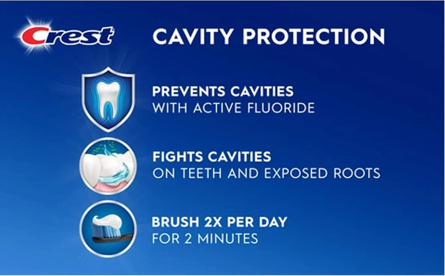 خمیر دندان محافظت کننده کرست در برابر جرم، خمیر معمولی، 3.8 کیلوگرم، 161 گرم