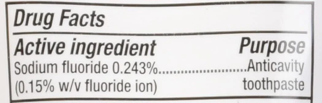 ژل خمیر دندان کودک کرست با طعم آدامس بادکنکی، محافظت از دندان، 119 گرم