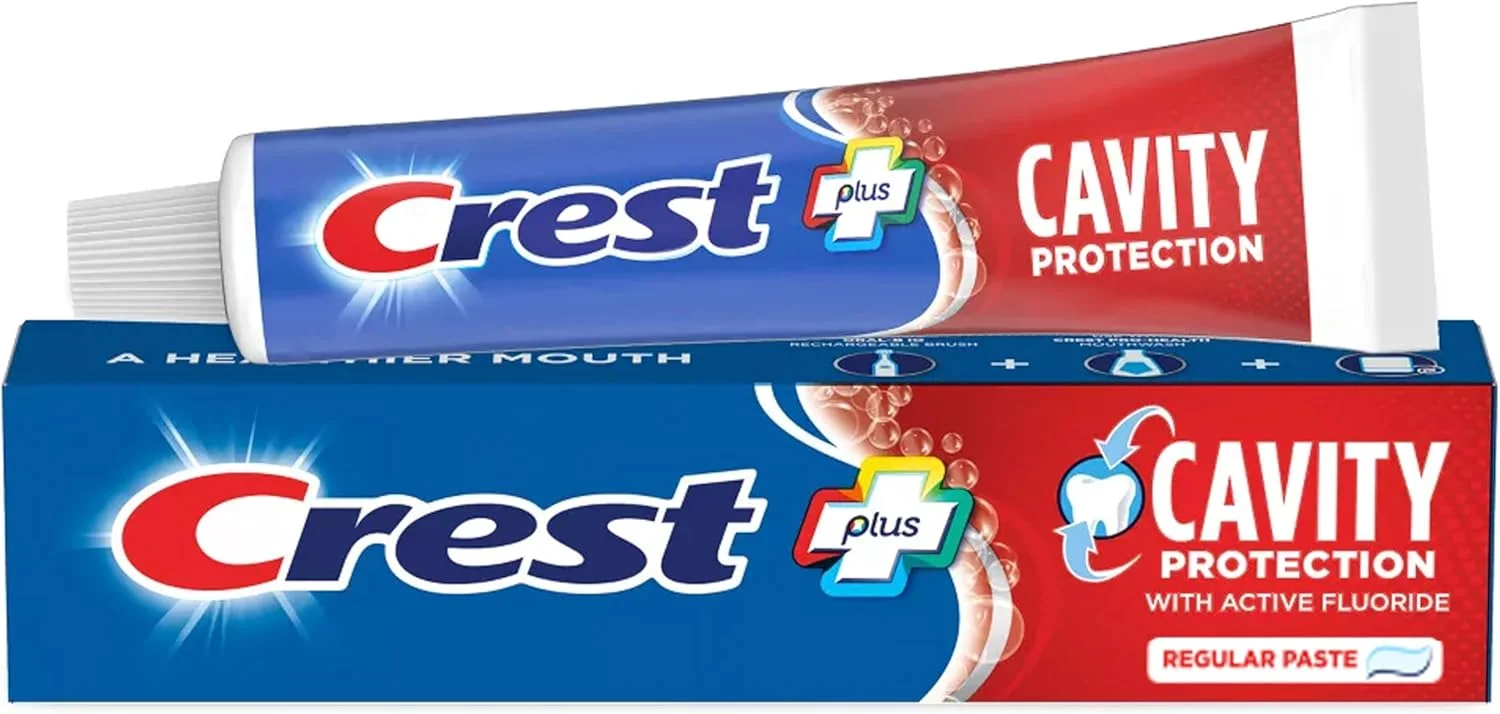 خمیر دندان محافظت از دندان کرست، معمولی - 232 گرم (بسته 4 عددی)