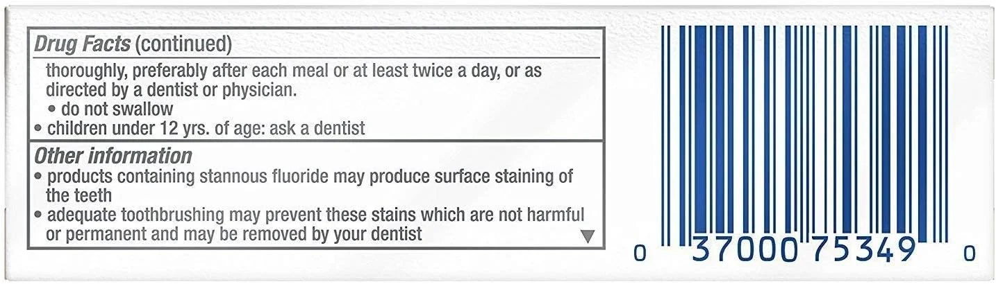 خمیر دندان پاک کننده لثه کرست، پاک کننده عمیق، اندازه مسافرتی، 24 گرم (بسته 36 عددی) خمیر دندان پاک کننده لثه کرست، پاک کننده عمیق، اندازه مسافرتی، 24 گرم (بسته 36 عددی)