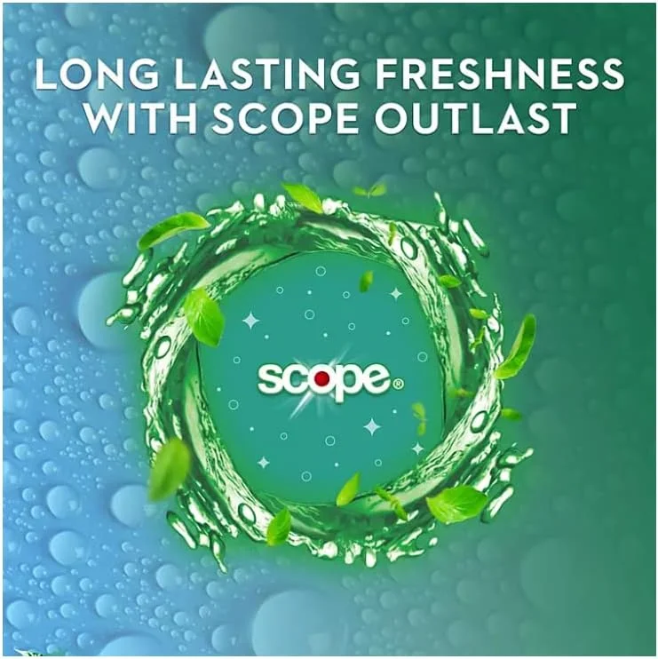 خمیر دندان کرست Complete Whitening Plus Scope Outlast Ultra، ۱۸۴ گرم - بسته ۴ عددی